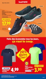 Chaussures Femme Angebote im Prospekt "LIDL SOUTIENT LES PRODUCTEURS FRANÇAIS" von Lidl Chaussures Femme Angebote im Prospekt "LIDL SOUTIENT LES PRODUCTEURS FRANÇAIS" von Lidl auf Seite 39
