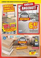 Laminat im wohnen & sparen Stelter Prospekt in Warendorf Aktueller wohnen & sparen Stelter Prospekt mit Laminat, "TIEFPREISWOCHEN!", Seite 2