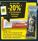 Proteinriegel Angebote von Max Balance bei E center Remscheid