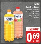EDEKA Thuine - Leichte Limo Angebot im Prospekt Leichte Limo bei EDEKA im Thuine Prospekt für 0,69 €