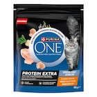 Croquettes pour chats stérilisés - Protein extra - PURINA ONE - Carrefour Market à Caen Croquettes pour chats stérilisés - Protein extra - PURINA ONE en promo chez Carrefour Market Caen à 3,62 €