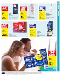 Prix et réduction Dentifrice dans le prospectus Carrefour Market en cours Offre Dentifrice dans le catalogue Carrefour Market du moment à la page 51