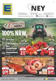 Discounter Prospekt von EDEKA Rommerskirchen EDEKA Prospekt: "Aktuelle Angebote", 24 Seiten, 11.08.2025 - 16.08.2025