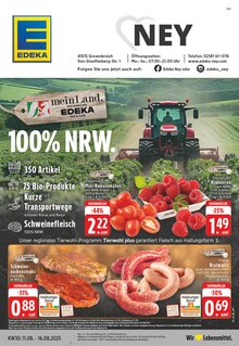 Aktueller EDEKA Prospekt "Aktuelle Angebote" Seite 1 von 24 Seiten für Grevenbroich