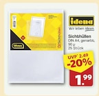 Sichthüllen von idena für 1,99 € bei famila Nordwest im Angebot Sichthüllen von idena im aktuellen famila Nordwest Prospekt