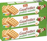 Gaufrettes praliné noisette - Les Malins Plaisirs à 2,49 € dans le catalogue Aldi