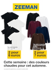 Promos Vêtements dans le catalogue "ZEEMAN" de Zeeman Vêtements en promo dans le catalogue Zeeman à la page 1