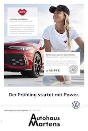 Volkswagen Prospekt für Rehna mit 1 Seite Volkswagen Prospekt für Rehna: "Der Frühling startet mit Power", 1 Seite, 01.03.2026 - 31.05.2026