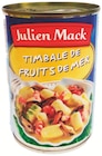 Timbale de Fruits de Mer - Julien Mack dans le catalogue Colruyt