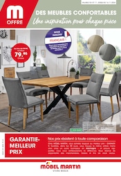 Catalogue Möbel Martin en cours à Metz, "DES MEUBLES CONFORTABLES", Page 1