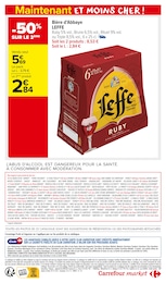 Offre Leffe dans le catalogue Carrefour Market du moment à la page 14