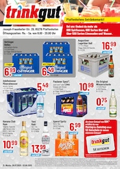 Aktueller Trinkgut Discounter Prospekt in Wolnzach und Umgebung, "Pfaffenhofens Getränkemarkt!" mit 4 Seiten, 28.07.2025 - 02.08.2025