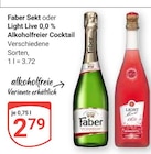 Sekt Angebote von Faber bei GLOBUS Ludwigshafen für 2,79 €