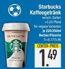 Kaffeegetränk im EDEKA Prospekt Kaffeegetränk von Starbucks im aktuellen EDEKA Prospekt für 1,49 €