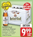 Jubiläums-Pilsener von Berliner Kindl für 9,99 € bei EDEKA im Angebot Jubiläums-Pilsener von Berliner Kindl im aktuellen EDEKA Prospekt