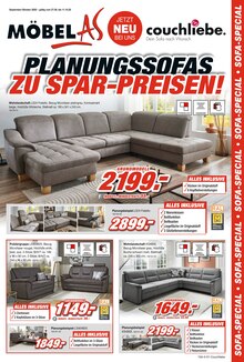Sitzmöbel im Möbel AS Prospekt "Dauerhaft BESTE PREISE für Alle!" mit 20 Seiten (Heidelberg)