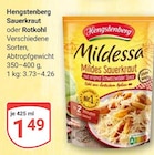 Sauerkraut Angebote von Hengstenberg bei GLOBUS Oberursel für 1,49 €
