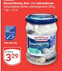Bismarckhering, Brat- oder Gabelrollmops bei GLOBUS im Prospekt "" für 3,29 €