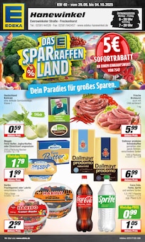 Aktueller EDEKA Prospekt "Aktuelle Angebote" Seite 1 von 16 Seiten für Warendorf