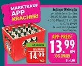 Bier im Angebot bei Marktkauf in Nürnberg Bier Angebote von Erdinger Weissbräu bei Marktkauf Nürnberg für 13,99 €