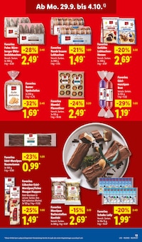 Lebkuchen Angebot im aktuellen Lidl Prospekt auf Seite 23