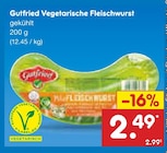 Vegetarische Fleischwurst im Angebot bei Netto Marken-Discount in Celle Vegetarische Fleischwurst Angebote von Gutfried bei Netto Marken-Discount Celle für 2,49 €