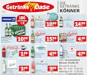 Aktueller Getränke Oase Getränkemarkt Prospekt in Ascheberg und Umgebung, "Aktuelle Angebote" mit 1 Seite, 07.07.2025 - 12.07.2025