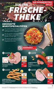 Wurst im Kaufland Prospekt "Hier bin ich richtig" mit 52 Seiten (Recklinghausen)