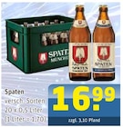 Bier Angebote von Spaten bei Getränke Arena Castrop-Rauxel für 16,99 €