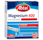 Magnesium im Angebot bei Penny in Kassel Magnesium Angebote von Abtei bei Penny Kassel für 2,79 €