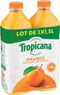 Pur jus d'orange sans pulpe sans sucres ajoutés - TROPICANA dans le catalogue Intermarché Super