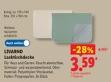 Lacktischdecke Angebote von LIVARNO bei Lidl Bietigheim-Bissingen für 3,59 €