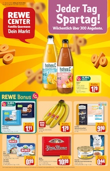 REWE Prospekt Dein Markt mit 32 Seiten