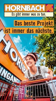 Aktueller Hornbach Prospekt für Berglen und Ungebung, Seiten zum blättern Hornbach Prospekt Das beste Projekt ist immer das nächste. mit Seiten in Berglen und Umgebung