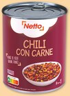 Chili con carne pur boeuf - Netto en promo à 2,35 € chez Netto Chili con carne pur boeuf - Netto dans le catalogue Netto