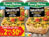 Tagliatelles au poulet sauce pesto - FLEURY MICHON - Lidl à Lille Tagliatelles au poulet sauce pesto - FLEURY MICHON en promo chez Lidl Lille à 5,89 €