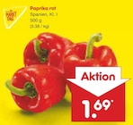 Paprika rot im Angebot bei Netto Marken-Discount in Cuxhaven Paprika rot Angebote von Markttag bei Netto Marken-Discount Cuxhaven für 1,69 €