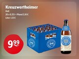 Kreuzwertheimer Hell bei Huster im Kretzschau Prospekt für 9,99 €