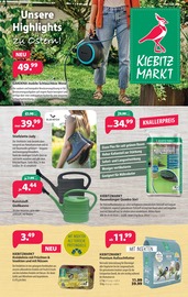 Aktueller Kiebitzmarkt Prospekt mit Dünger, "Unsere Highlights zu Ostern!", Seite 1