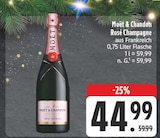 Rosé Champagne Angebote von Moët & Chandon bei E center Bayreuth für 44,99 €