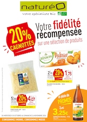 Catalogue Magasins Bio NaturéO en cours à Soulaines-sur-Aubance et alentours, "Votre fidélité récompensée", 14 pages, 30/10/2024 - 24/11/2024