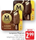 Magnum Almond Angebote von Langnese bei EDEKA Offenburg für 2,99 €