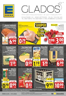 Aktueller EDEKA Wettringen Prospekt EDEKA Prospekt Wettringen "Aktuelle Angebote" mit 26 Seiten