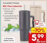 XXL-Thermobecher Angebote von GOURMETmaxx bei Netto Marken-Discount Stuttgart für 5,99 €