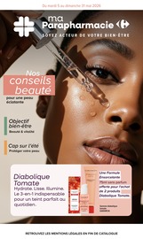 Promos Cosmétiques dans le catalogue "MA PARAPHARMACIE" de Carrefour à la page 1