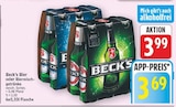 Bier von Beck's im aktuellen E center Prospekt