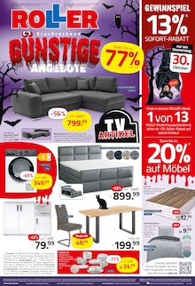 Aktueller ROLLER Prospekt (Rielasingen-Worblingen, 16 Seiten zum blättern ROLLER Prospekt Erschreckend günstige Angebote mit 16 Seiten