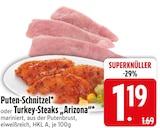 Aktuelles Puten-Schnitzel Angebot bei EDEKA in Augsburg ab 1,19 €