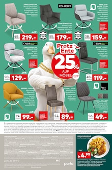 Fernsehsessel im porta Möbel Prospekt "KRASSER DENN JE!" mit 16 Seiten (Jena)