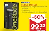 Aktuelle Rasierer Angebote bei Netto Marken-Discount in Wuppertal Aktuelles OneBlade QP1424/65 Angebot bei Netto Marken-Discount in Wuppertal ab 22,22 €